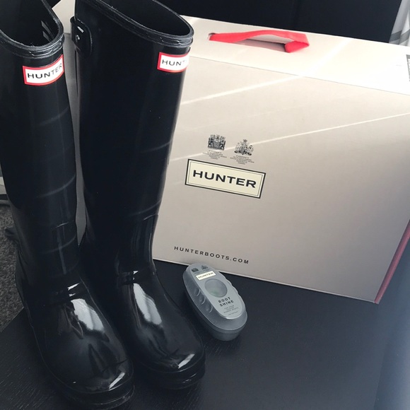 Gloss adjustable hunter boots with box - Picture 2 of 8
